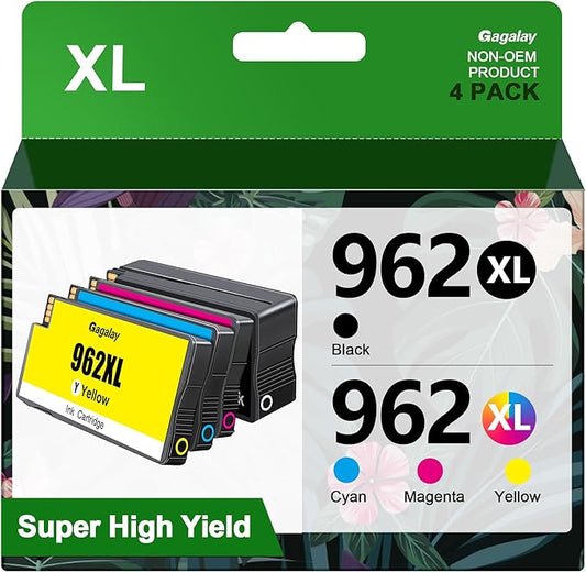 Gagalay Ink Cartridge Combo Pack High Capacity Replacement for Series Printers