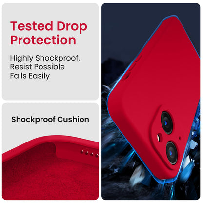 FireNova Designed for iPhone 14 Case, 6.1", Deep Red