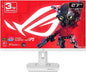 ASUS ROG Strix 27” 4K HDR USB-C Gaming Monitor (XG27UCG-W) – White, UHD (3840x2160) Dual Mode (4K 160Hz or FHD 320Hz), 1ms, Fast IPS, ELMB Sync, G-SYNC Compatible, AI Gaming, 3yr Warranty