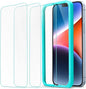 ESR 3 Pack for iPhone 13 Pro Max/iPhone 14 Plus Screen Protector, [9H Hardness] [Military Grade Shatterproof] Tempered Glass Film with Easy Installation Tool, HD Clear, Scratch Resistant