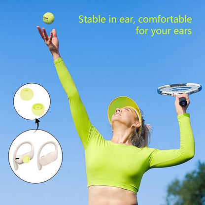 Replacement Earbud Tips Silicone Eartips Compatible with Powerbeats Pro Beats Wireless Earphone Headphone Earbud Rubber Tips 4 Pairs
