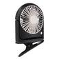 Treva 5 in Rechargeable 3-Speed Portable Cooling Fan with Removeable Clip