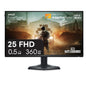 Alienware 25 Gaming Monitor AW2523HF 24.5" IPS LED Full HD (1920 × 1080) 360Hz Display - AMD FreeSync - VESA - Monitor (USB, HDMI) Height/Tilt/Swivel/Pivot Adjustability - Dark side of the Moon