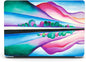 Berkin Arts Compatible with MacBook Air 13 inch Cover, 2022-2018 Release A2179/A2337 M1 with Keyboard Cover & Screen Protector Vivid Abstract Landscape (Lake George Reflection by O'Keeffe)
