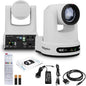 PTZOptics Move 4K SDI/HDMI/USB/IP PTZ Camera with 12x Optical Zoom (White) (PT12X-4K-WH-G3)