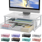 gianotter Computer Monitor Stand Riser with Drawer