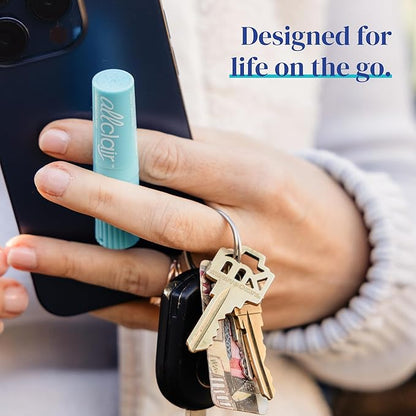 Nausea Relief Inhaler - Take Control of Motion Sickness, Morning Sickness, Medication, Stress - Fast, Natural, Drug-Free, Non-Drowsy & Portable Travel Essential - Pack of 4 Inhalers