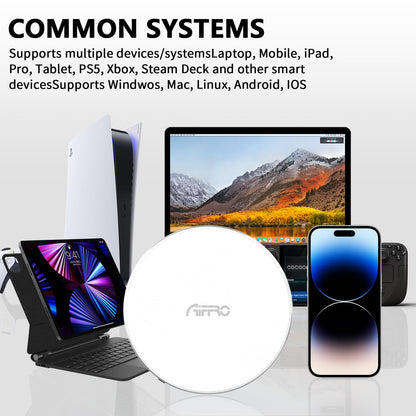 Aiffro P10 Magnetic PSSD 1TB，for iPhone MagSafe Portable SSD, Upto 2000MB/s-Type-C, SM2320，USB 3.2 Gen 2x2 20Gbps, Connectivity, Updated Firmware - Portable Magnetic External Solid State Solution