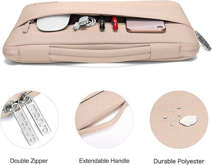 MOSISO Compatible with MacBook Air 13 inch Case 2025 2024 2023 2022 M4 A3240 M3 A3113 M2 A2681, Hard Shell&Sleeve Bag&Keyboard Skin&Webcam Cover&Screen Film for MacBook Air 13.6 inch, Camel