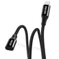 AGVEE 2 Pack 1ft Lightning Extension Cable, Braided Female to Male Extender Full Function Cord Compatible with iPhone iPad, Data Sync Video Audio & Charging Connector Adapter, Black