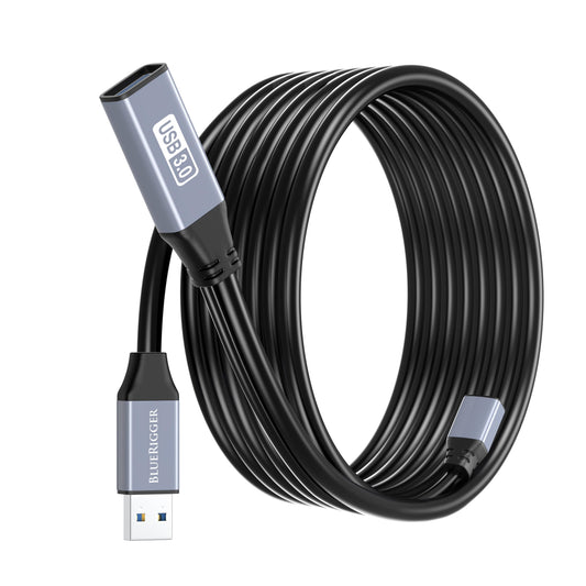 BlueRigger 3.0 Active USB Extension Cable 25FT (5 Gbps, USB Extender Cord)