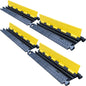 OranLite 3-Channel Extensible Cable Protector Ramp, Floor Cord Cover