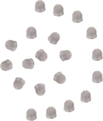 MECCANIXITY 10Pcs Replacement Fiber Mesh Tips for Stylus Pens 8.5mm Suitable for Capacitive Touch Screen,High Sensitivity,Soft,No Scratch Screen Pen Tip