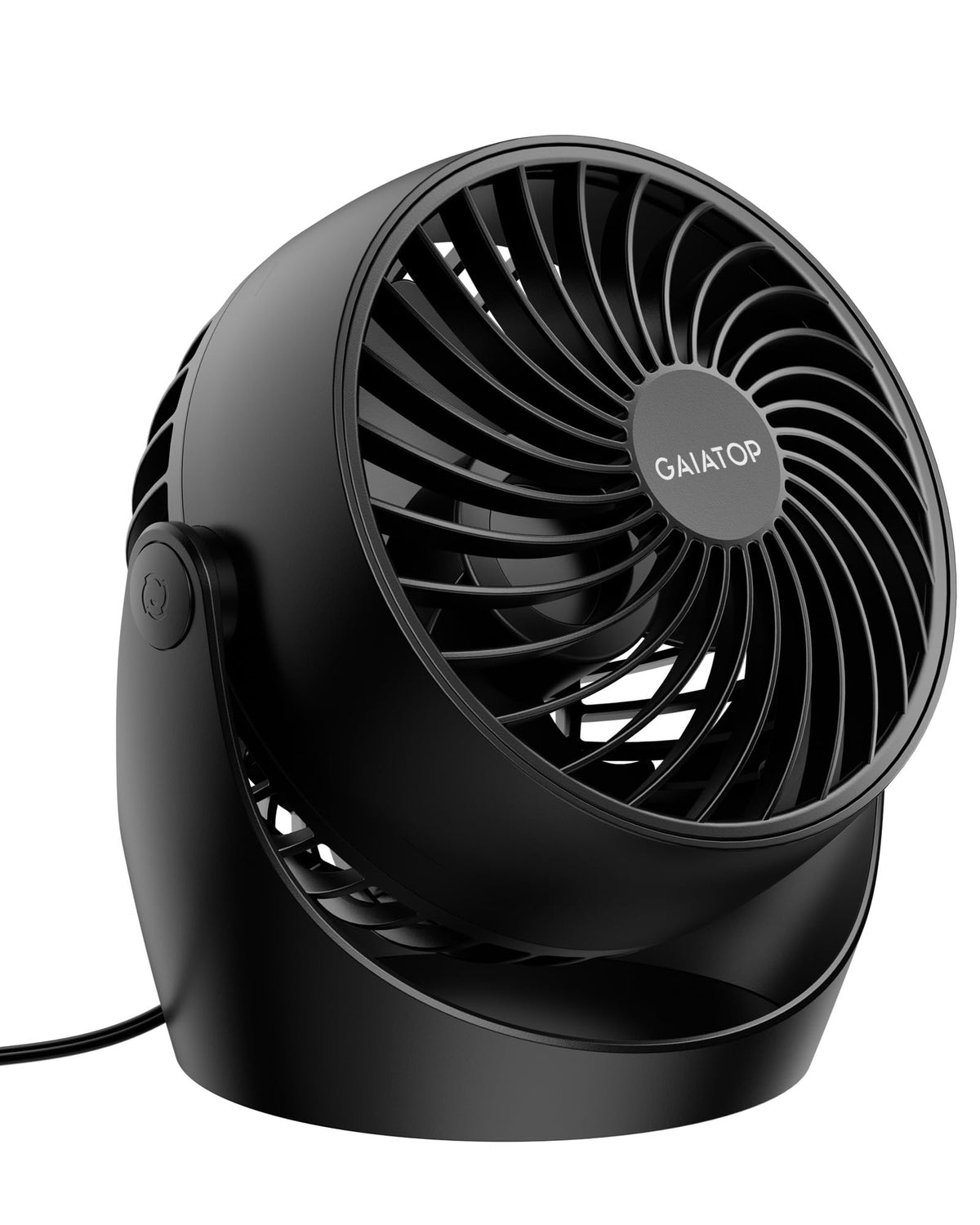 Gaiatop Desk Fan, 5-Inch Portable Electric Table Desktop Air Circulator Fan