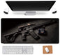 RTGGSEL 31.5x11.8 Inch Non-Slip Long Extended Large Gaming Mouse Pad with Stitched Edges XL Laptops Keyboard Mouse Mat（KB）