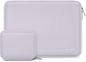 MOSISO Laptop Case 13.3 inch, 13-13.3 inch Laptop Sleeve Bag Compatible with MacBook Air/Pro 13/Pro 14 M5 M4 M3 M2 M1, HP Dell ASUS Lenovo, Neoprene Computer Sleeve Bag with Small Case, Dusty Lilac