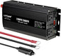 LVYUAN 1500W Inverter Car Power Inverter 12V to 110V for Vehicles with LED Display, US Outlets, USB Ports for Camping Outdoor Car Yacht RV