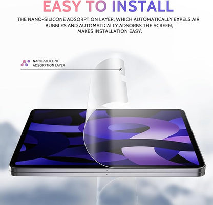 2 Pack Like Paper Screen Protector for iPad Air 5th & Air 4th (10.9 Inch)/ iPad Pro 11 (2022/21/20/18), Matte Anti Glare PET Film/Blue Light Filter/Drawing & Writing Feel Like on Paper
