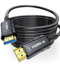 8K Long Fiber Optic HDMI Cable 75FT/22M - 48Gbps High-Speed HDMI Cord,CL2,8K 60Hz,4K120Hz,HDCP 2.2&2.3, HDR10 - Compatible with HDTV,Monitor,Projector