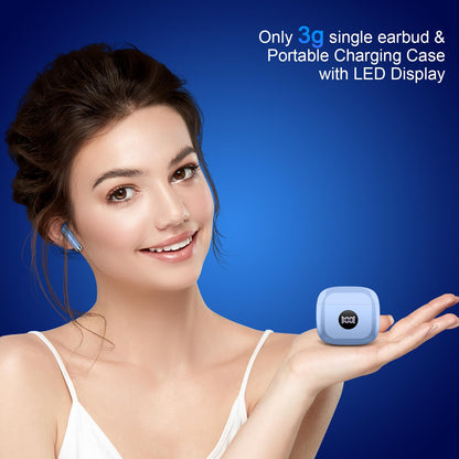 Wireless Earbuds, Bluetooth 5.4 Ear Buds, LED Power Display, 6D Bass Stereo