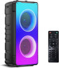 Bluetooth Speakers, 60W(80W Peak) Portable Loud Wireless Stereo Speaker with Rich Bass, Bluetooth 5.0, FM Radio, Colorful Light, TWS Pairing, EQ, 10000mAh Battery, Outdoor Speaker for Home Party Gift