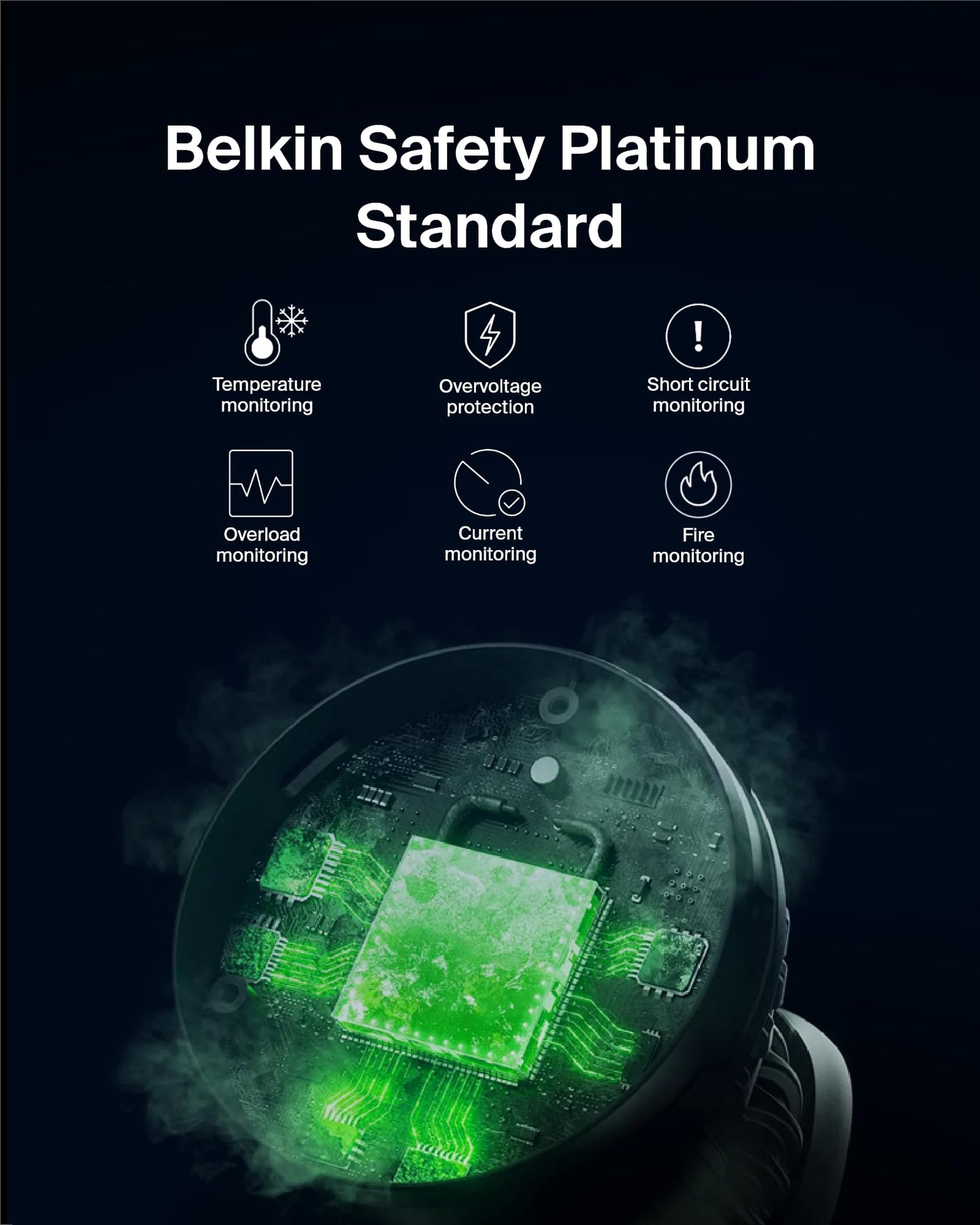 Belkin Qi2 15W Magnetic Wireless Charging Stand, 3 in 1 Fast Charger