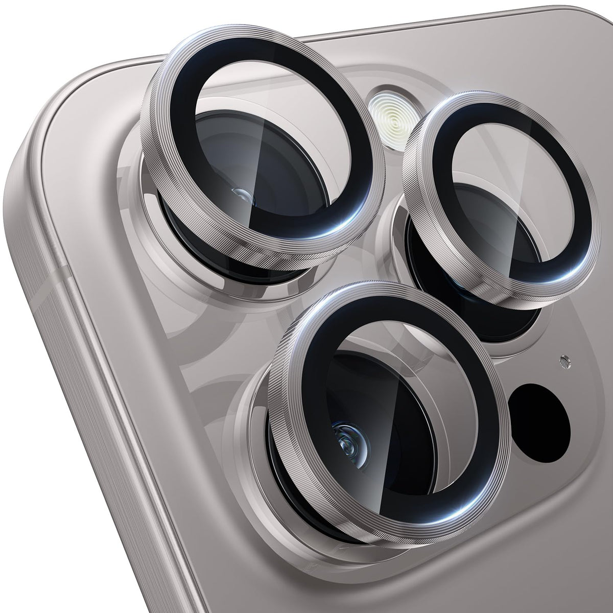 WSKEN for iPhone 16 Pro/iPhone 16 Pro Max Camera Lens Protector