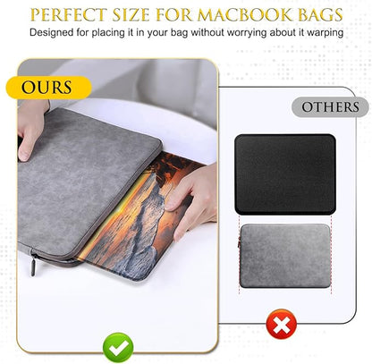 JIKIOU 3 Pack Mouse Pad with Stitched Edge, Comfortable Mouse Pads with Non-Slip Rubber Base, Washable Mousepads Bulk with Lycra Cloth, Mouse Pads for Computers Laptop Mouse 10.2x8.3x0.12in Sunset
