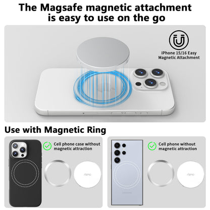 Aiffro P10 Magnetic PSSD 1TB，for iPhone MagSafe Portable SSD, Upto 2000MB/s-Type-C, SM2320，USB 3.2 Gen 2x2 20Gbps, Connectivity, Updated Firmware - Portable Magnetic External Solid State Solution
