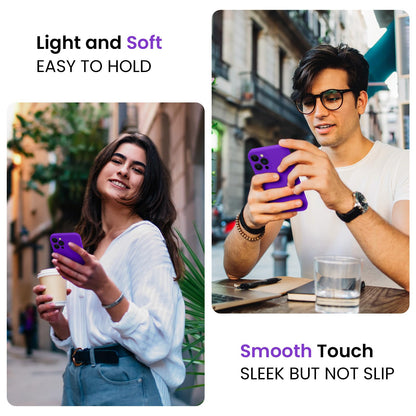 FireNova Designed for iPhone 14 Pro Case, 6.1", Neon Purple