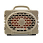 Turtlebox Original Gen 3 Outdoor Bluetooth Speaker, White/Royal Blue
