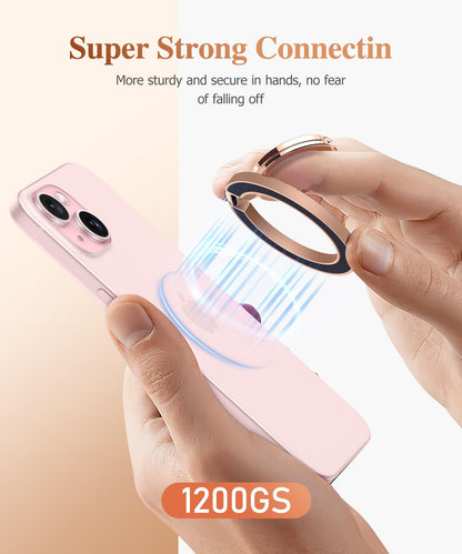 GVIEWIN Magnetic Phone Ring Holder, Compatible with MagSafe Phone Grip