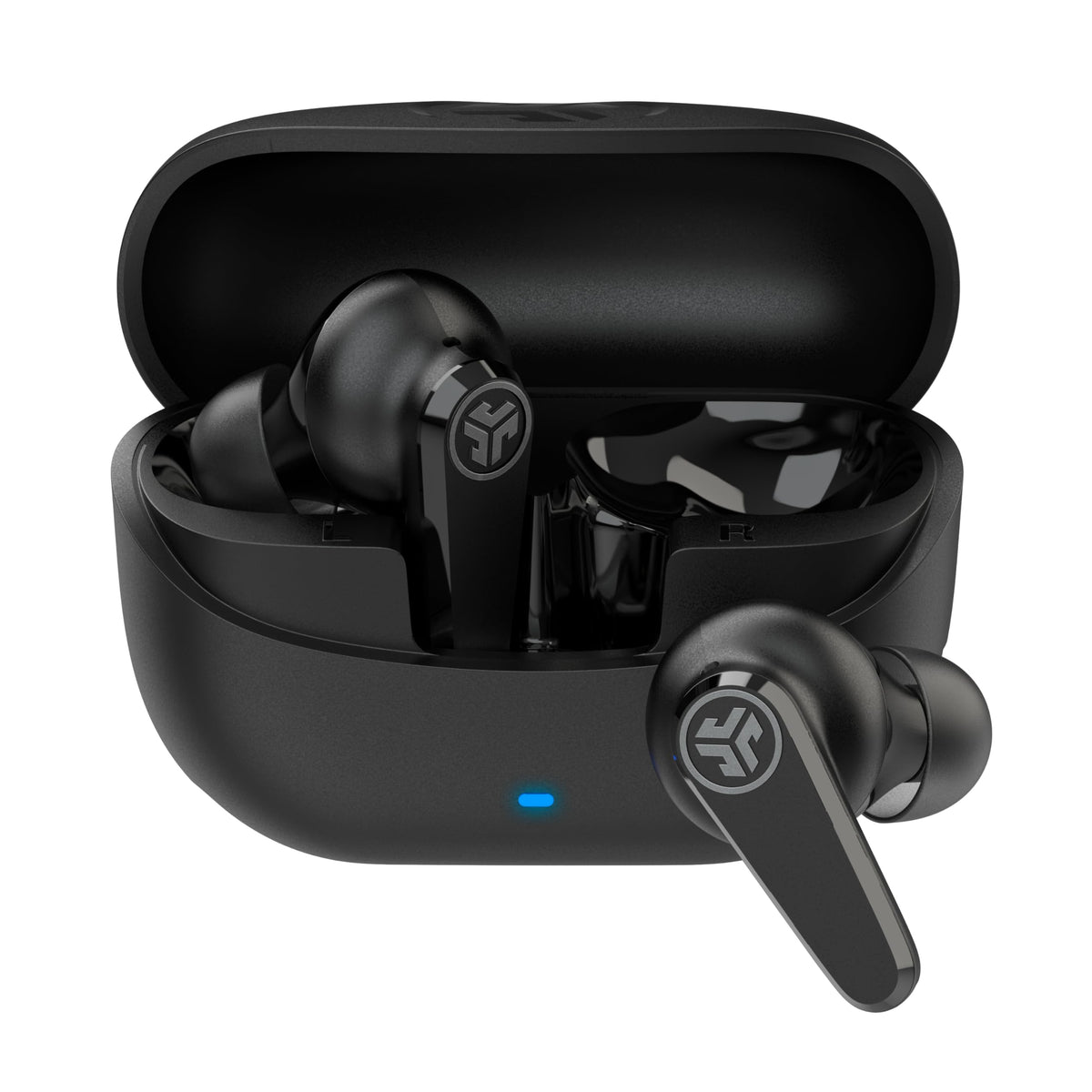 JLab Go Pods ANC, True Wireless Earbuds, Active Noise Cancelling, Bluetooth, Black
