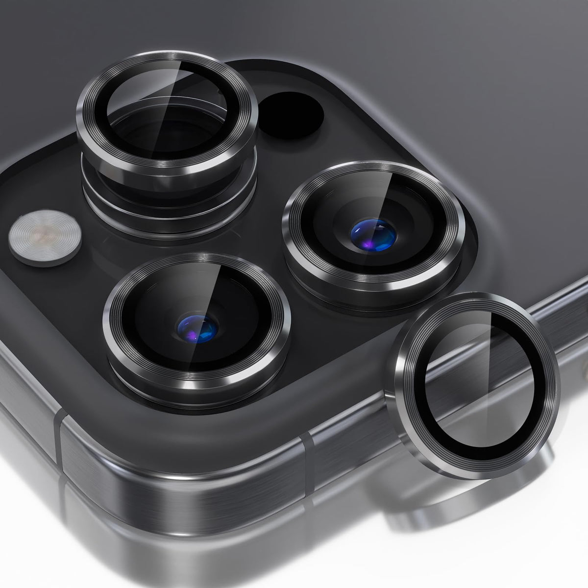 Choiche for iPhone 15 Pro/iPhone 15 Pro Max Camera Lens Protector
