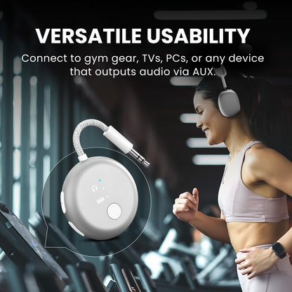 Avantree SoundJet R1 – 25Hr Airplane Bluetooth Adapter for All AirPods