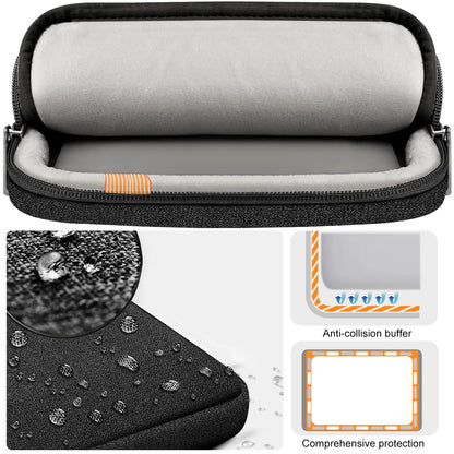 Hseok Laptop Case 15 15.6 16 inch Sleeve with Handle and Hidden Straps,Compatible with MacBook Neo 16",MacBook Pro Air 16" 15", 360°Protective PC Briefcase with 4 Pockets for Accessories,Carbon