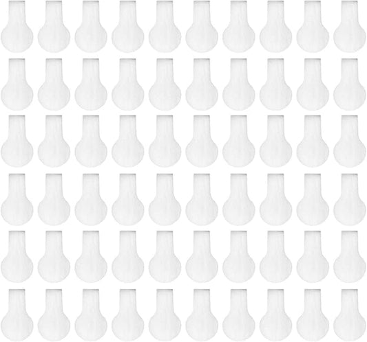 Wrap-It Storage Cable Labels, Mini, White (60 Pack) - Cord and Wire Tags for Cable Management and Organizer for Electronics, Computers and More