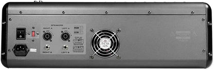 Rockville RPM1470 6000W Peak 14-Channel Powered Mixer, 750W RMS x 2 at 4 Ohm, USB/Bluetooth, 24-Bit Effects, 14 XDR2 Mic Preamps, for Live Events/Church Bands