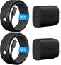 30W USB C i Phone 16 15 Charger Fast Charging, 2PACK Wall Charger for iPhone 16 15 Pro Max Charger Cord 10FT Fast Type C Charger Block for iPhone 16/16 Pro/15 Plus/15 Pro/15 Pro Max, iPad Pro, Black