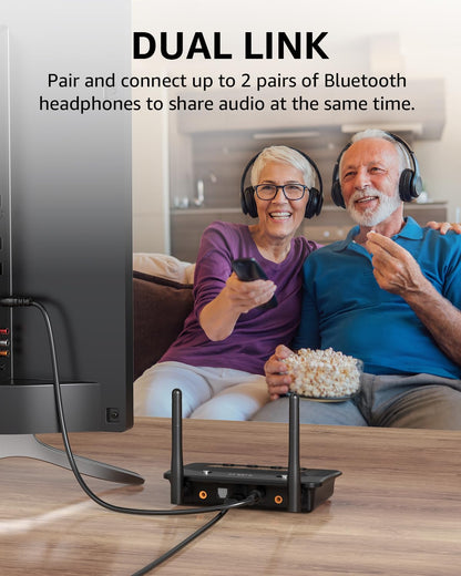 1Mii B03 Bluetooth 5.3 Transmitter Receiver for TV Home Stereo