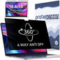 Privacy Screen Protector Compatible with iPad Pro 12.9 Inch 2018 2020 2021 2022, Anti Glare Blue Light Spy Filter Private, High Sensitive Bubble-Free Easy Install Black Security Screen Shield