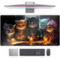 Commander Roleplay Desk Pad Mat Role Gaming XXL Big Mouse Pad Gaming Tabletop Game Gamer Gift - Mousepad XXL Laptop Computer Keyboard Pad with Stitched Edges Anti-Slip Funny Deskpad 31.5x15.7 in