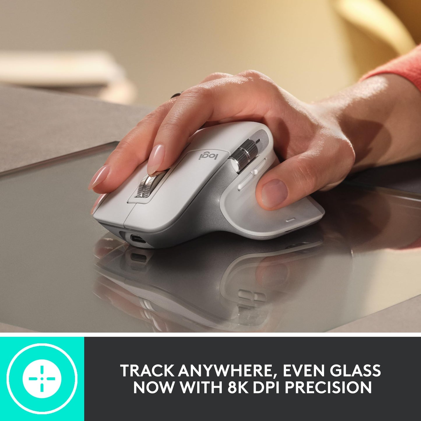 Logitech MX Master 3S Wireless Mouse Standard Edition Logi Bolt - Graphite