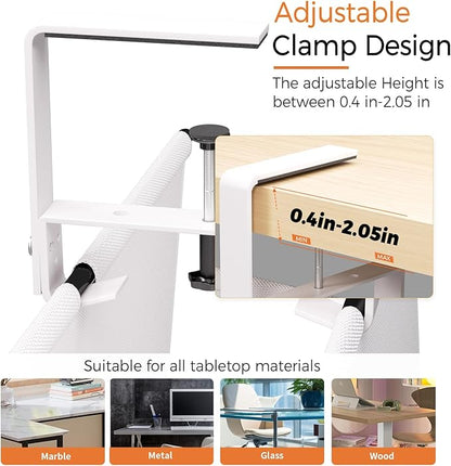 Under Desk Cable Management Tray - 28" Cord Organizer for Desk No Drill, Fabric Under Table Wire Organizer with 16X Cable Ties Hide for Office/Home, Cord Hider Fits Adapters & Sockets, White