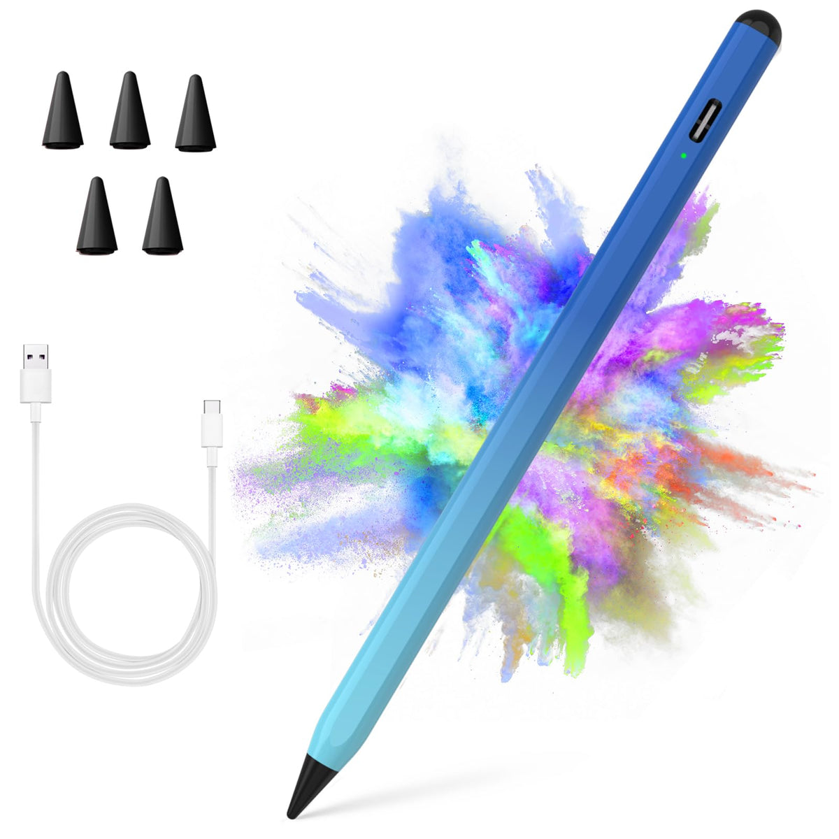 COO Stylus Pen for iPad Pro Air Mini 2018-2026, Palm Rejection Fast Charge