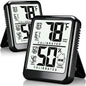 Antonki 2 Pack Room Thermometer Indoor Hygrometer with Max/Min Record