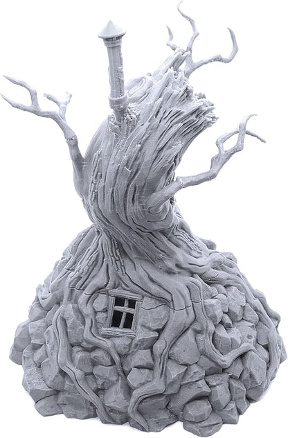 Witch's Hovel DND Terrain Compatible with Dungeons and Dragons, 28mm Miniature Wargaming, Tabletop RPGs, Wargame Scenery
