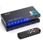 JCHICI 4K HDMI Switch 5 in 1 Out 60Hz – with Remote