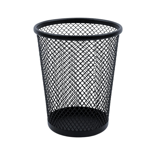 HSYMQ Desk Pencil Pen Holder, Wire Mesh Pen Cup Holder for Desk Organizer and Office Desk Accessories (1 Pack)