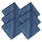 Care Touch Microfiber Glasses Cleaning Cloth 12 Pack (Blue)